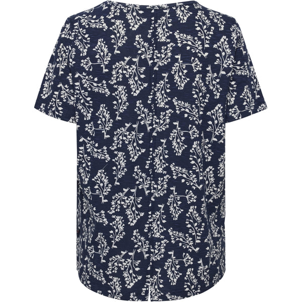 Redgreen Women Celina T-shirt T-shirts Navy Mønster