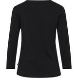 Redgreen Women Clarissa langærmet t-shirt Langærmet Tee 099 Black