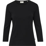 Redgreen Women Clarissa langærmet t-shirt Langærmet Tee 099 Black