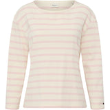 Redgreen Women Claudia T-shirt Langærmet Tee 140 Rose Pastel Stripe