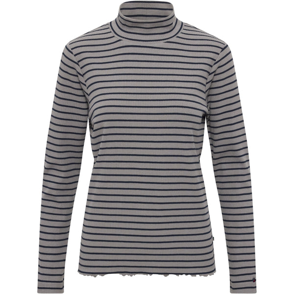 Redgreen Women Crawley Langærmet Tee 113 Grey Stripe