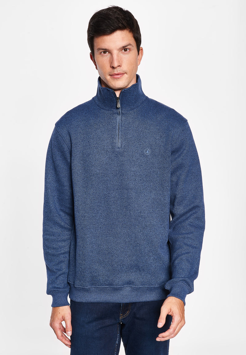 Sea Ranch Cromwell Langærmet Sweater med Lynlås Sweatshirts