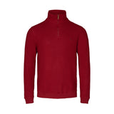 Sea Ranch Cromwell Langærmet Sweater med Lynlås Sweatshirts Mørkerød