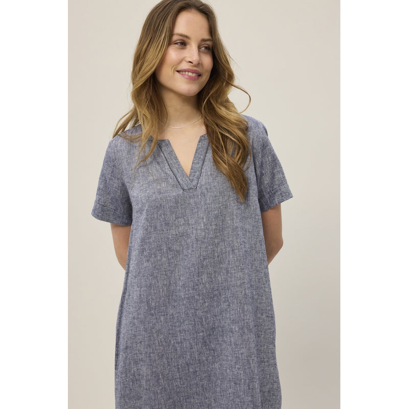 Redgreen Women Dahlia Dress Dresses / Shirts 468 Navy Melange