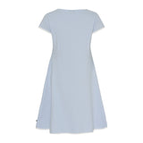 Sea Ranch Dot-Kjole Dresses / Shirts 4091 Cashmere Blue