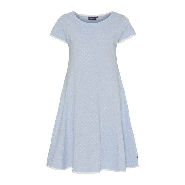 Sea Ranch Dot-Kjole Dresses / Shirts 4091 Cashmere Blue