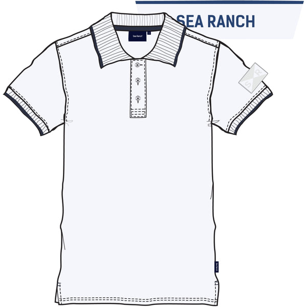 Sea Ranch Eik Polo Poloer Hvid