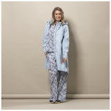 Sea Ranch Elice Regn Frakke Jackets and Coats 4091 Cashmere Blue