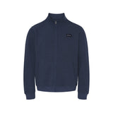 Sea Ranch Garcia Langærmet Sweat Cardigan med Lynlås Sweatshirts Denim Melange