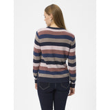 Redgreen Women Joe Knit Strik 143 Pale Pink Stripe