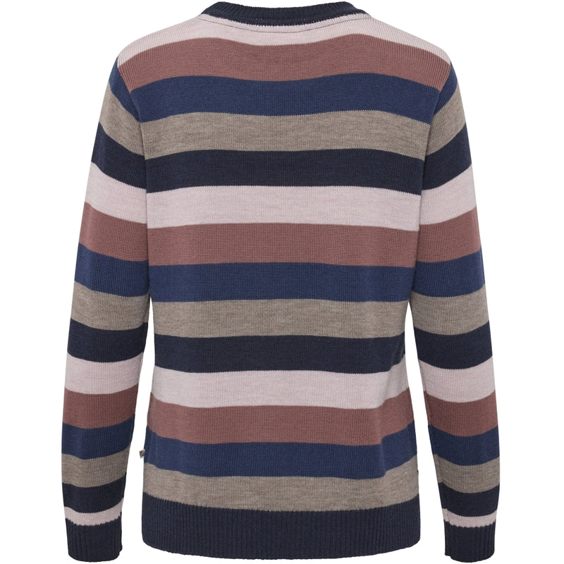 Redgreen Women Joe Knit Strik 143 Pale Pink Stripe