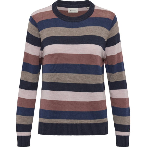 Redgreen Women Joe Knit Strik 143 Pale Pink Stripe