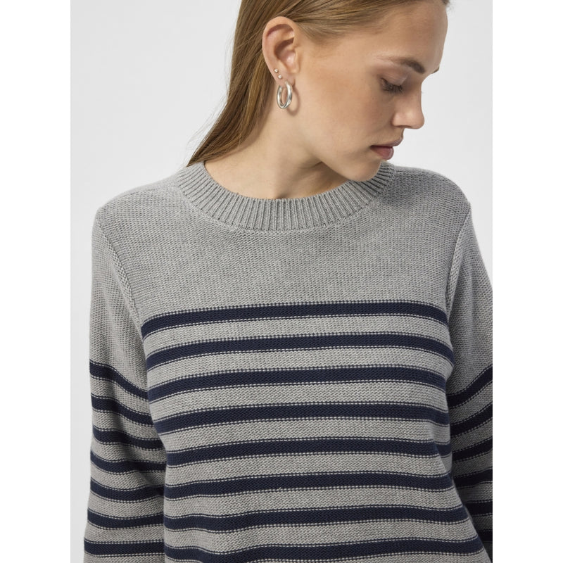 Redgreen Women Karoline Knit Strik 113 Grey Stripe