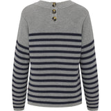 Redgreen Women Karoline Knit Strik 113 Grey Stripe