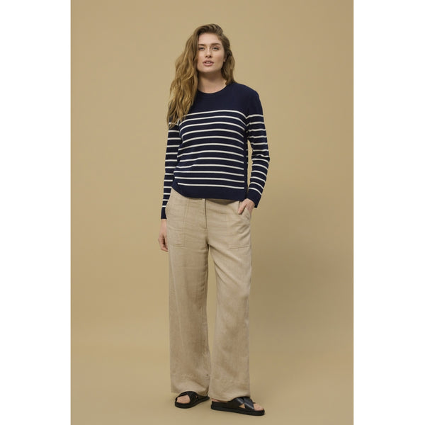 Redgreen Women Kirsty Knit Strik 169 Dark Navy Stripe