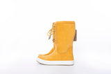 Boat Boot Laceup Yellow Leather Fodtøj Gul