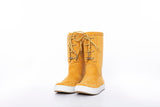 Boat Boot Laceup Yellow Leather Fodtøj Gul