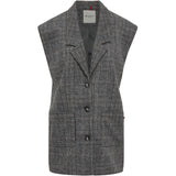 Redgreen Women Lago Vest Veste 218 Anthracite Grey