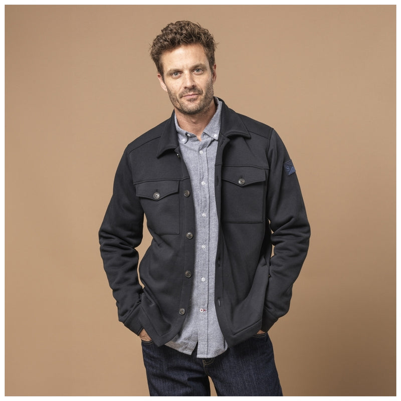 Sea Ranch Mason Overshirt Sweatshirts Mørk Navy