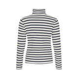 Sea Ranch Natasha Langærmet Tee Perle/SR Navy