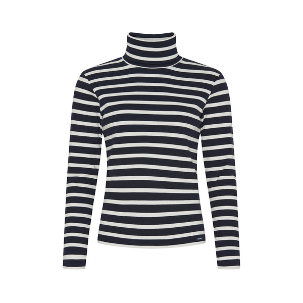 Sea Ranch Natasha Langærmet Tee SR Navy/Pearl