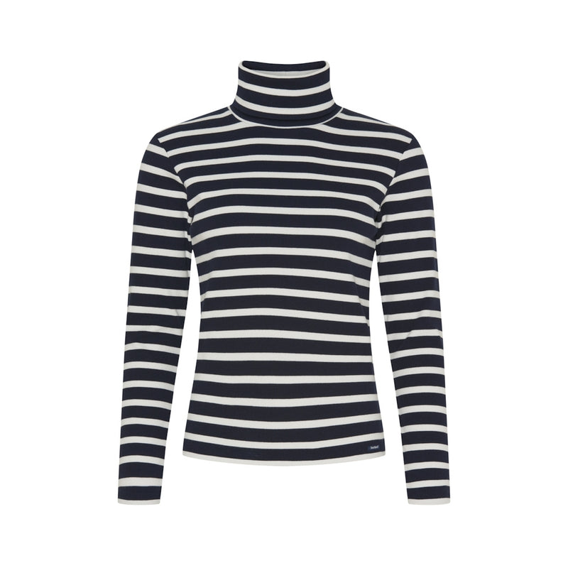 Sea Ranch Natasha Langærmet Tee SR Navy/Pearl