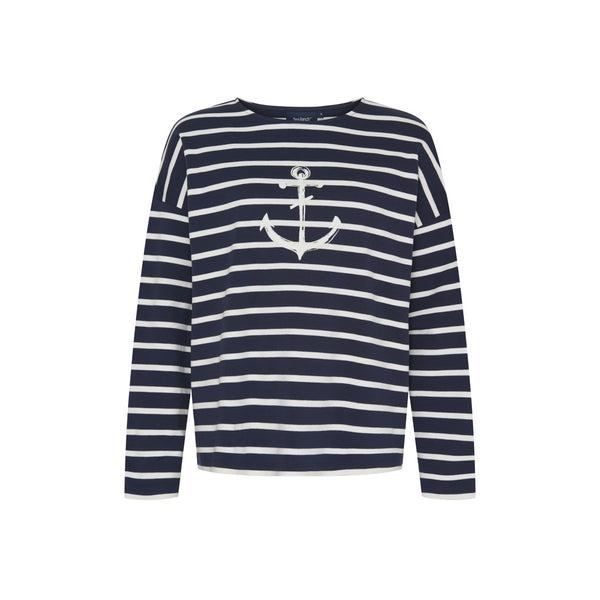 Sea Ranch Nessie Langærmet Tee SR Navy/Pearl