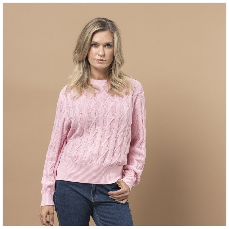 Sea Ranch Palma Knit Strik Lys Pink