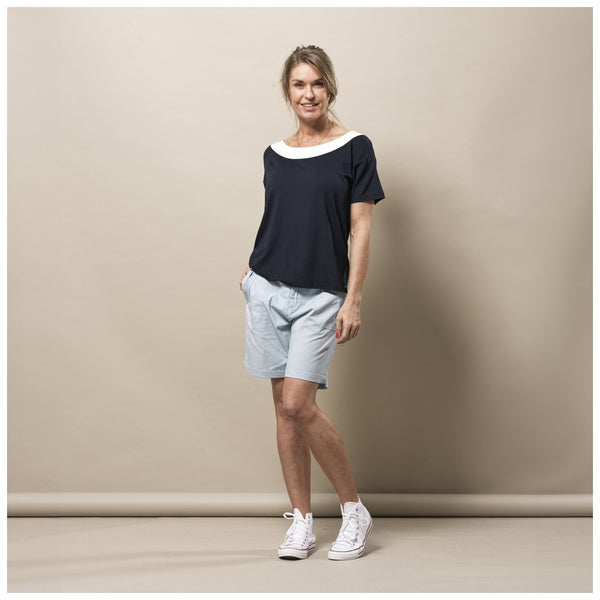 Sea Ranch Patrizia Short Sleeve Tee T-shirts Mørk Navy