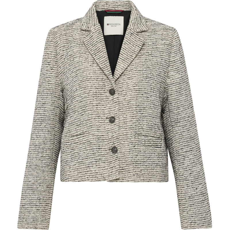 Redgreen Women RG_Savannah Jackets and Coats 320 Off White Pattern