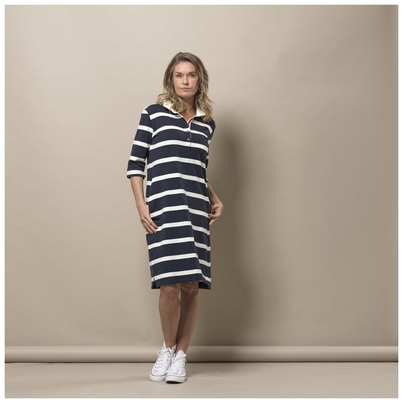 Sea Ranch Renata Dress Dresses / Shirts Mørk Navy/Pearl