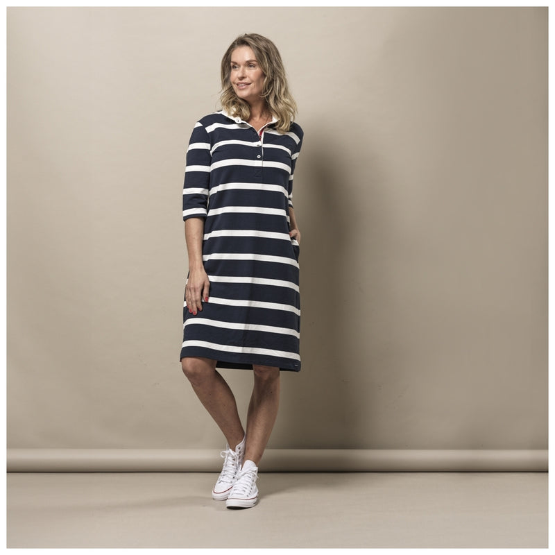 Sea Ranch Renata Dress Dresses / Shirts Mørk Navy/Pearl