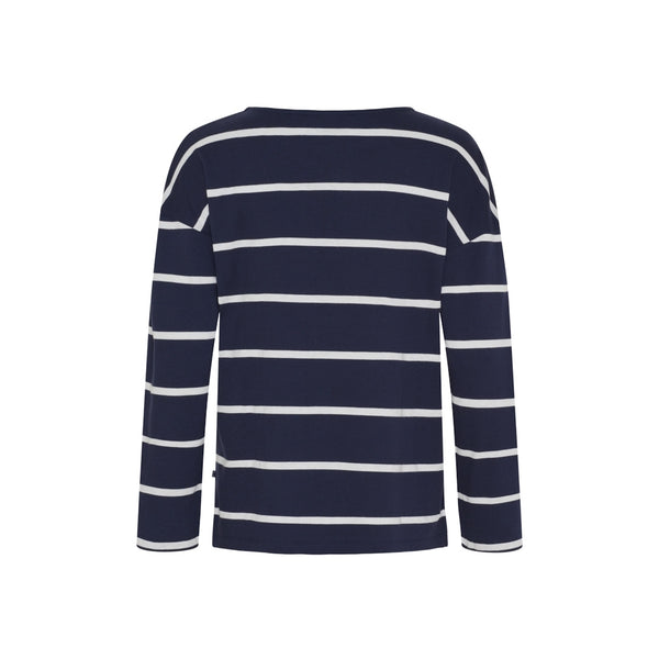 Sea Ranch SR_Alma Langærmet Tee SR Navy/Pearl