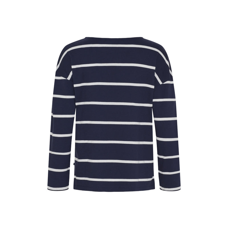 Sea Ranch SR_Alma Langærmet Tee SR Navy/Pearl