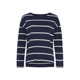 Sea Ranch SR_Alma Langærmet Tee SR Navy/Pearl