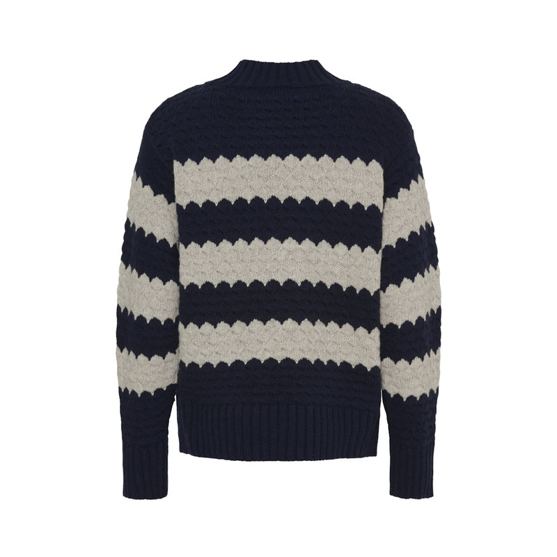 Sea Ranch Sara Bubble Knit Strik SR Navy