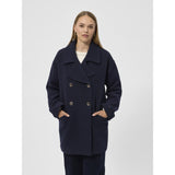 Redgreen Women Senta Coat Jackets and Coats 069 Dark Navy