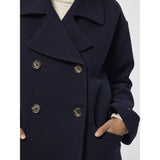 Redgreen Women Senta Coat Jackets and Coats 069 Dark Navy