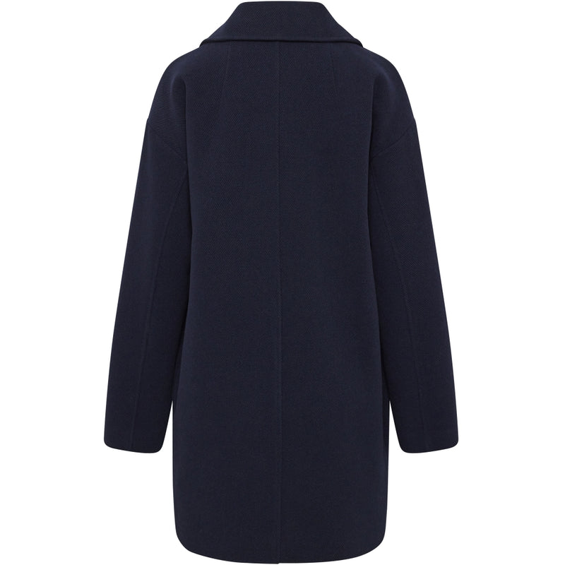 Redgreen Women Senta Coat Jackets and Coats 069 Dark Navy