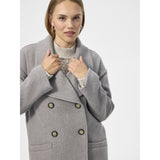 Redgreen Women Senta Coat Jackets and Coats 413 Light Grey Melange