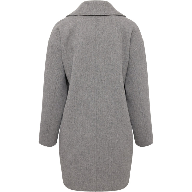 Redgreen Women Senta Coat Jackets and Coats 413 Light Grey Melange