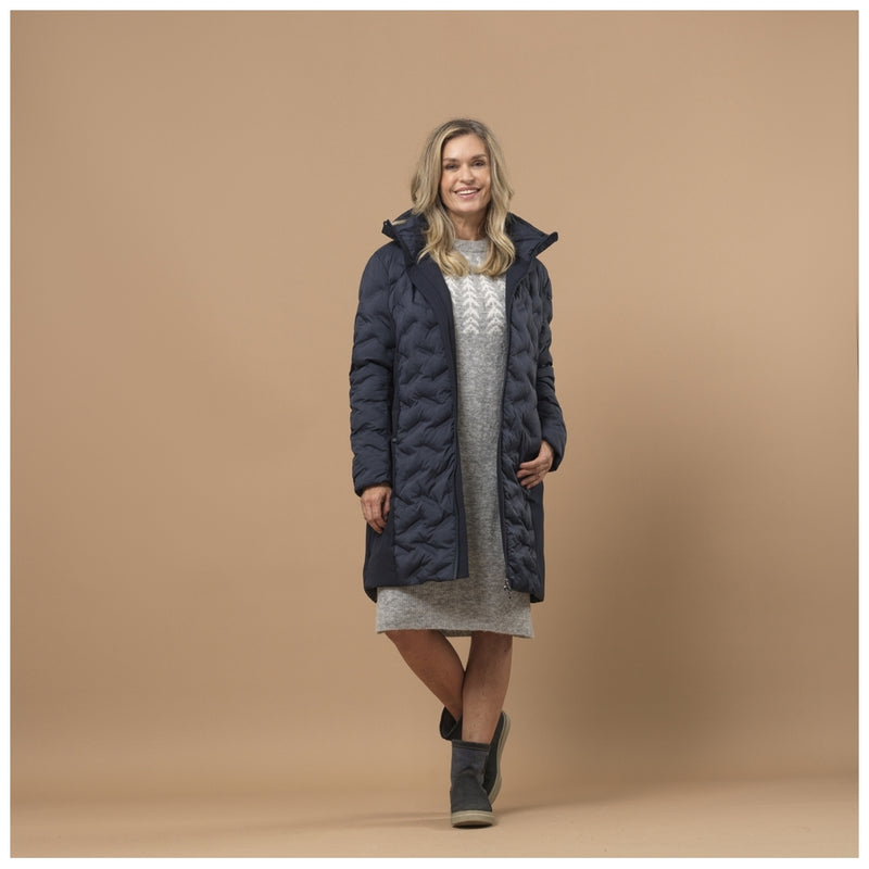 Sea Ranch Sia Coat Jackets and Coats Mørk Navy