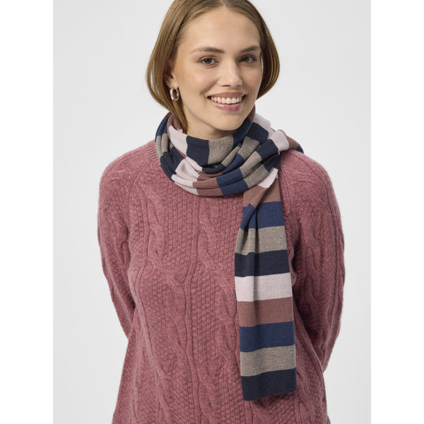 Redgreen Women Valeria Scarf Halstørklæde 143 Pale Pink Stripe